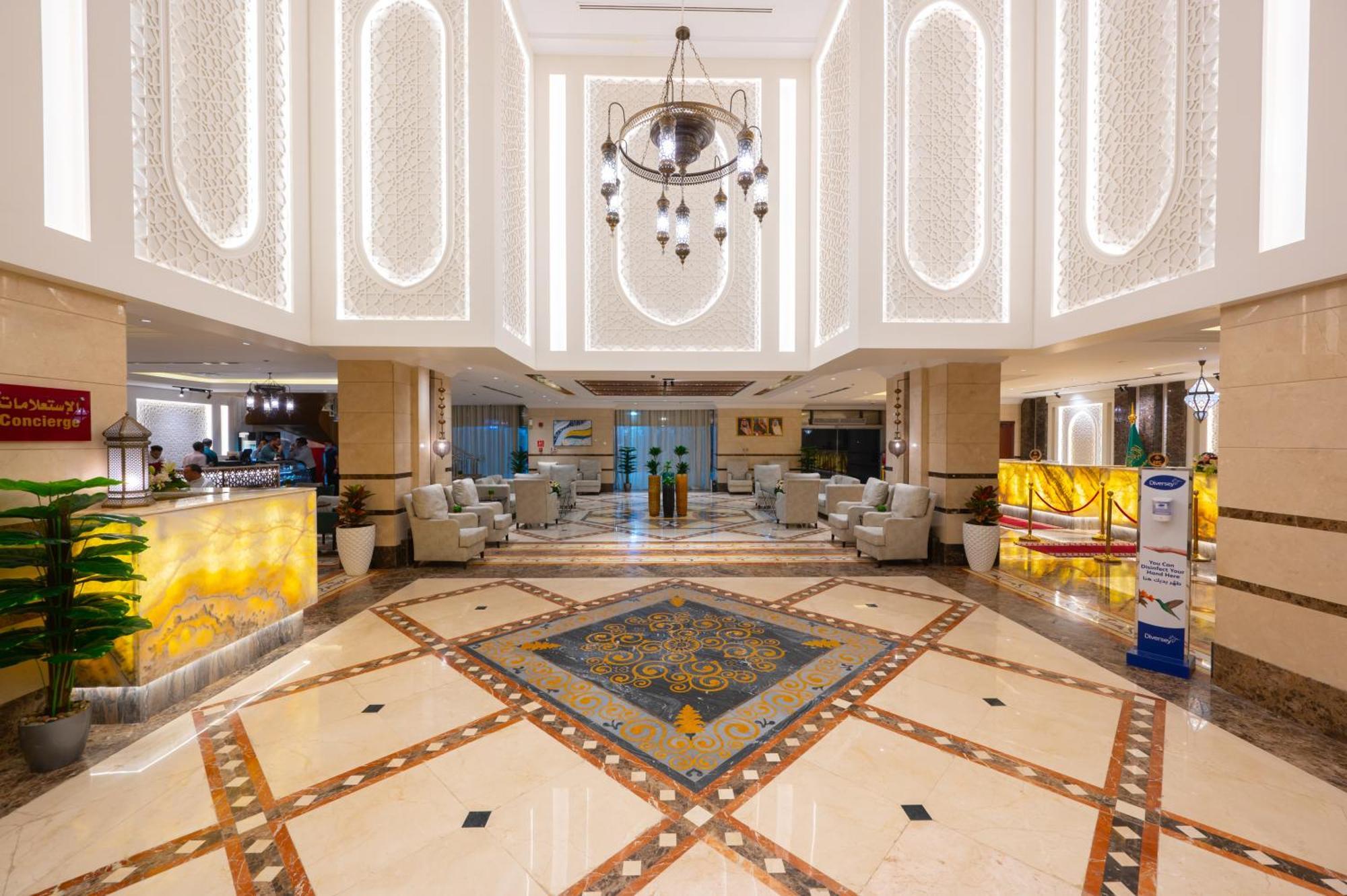 Hotel Shaza Regency Plaza Al Madinah Medina Esterno foto Lobby